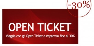 italo Treno open ticket